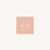 Étiquette initiales personnalisé mariage Terracotta brique blush