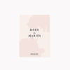 Menu mariage blush couleurs rose, rose poudré, rose clair, blanc, mariage thèmes doux, romantique